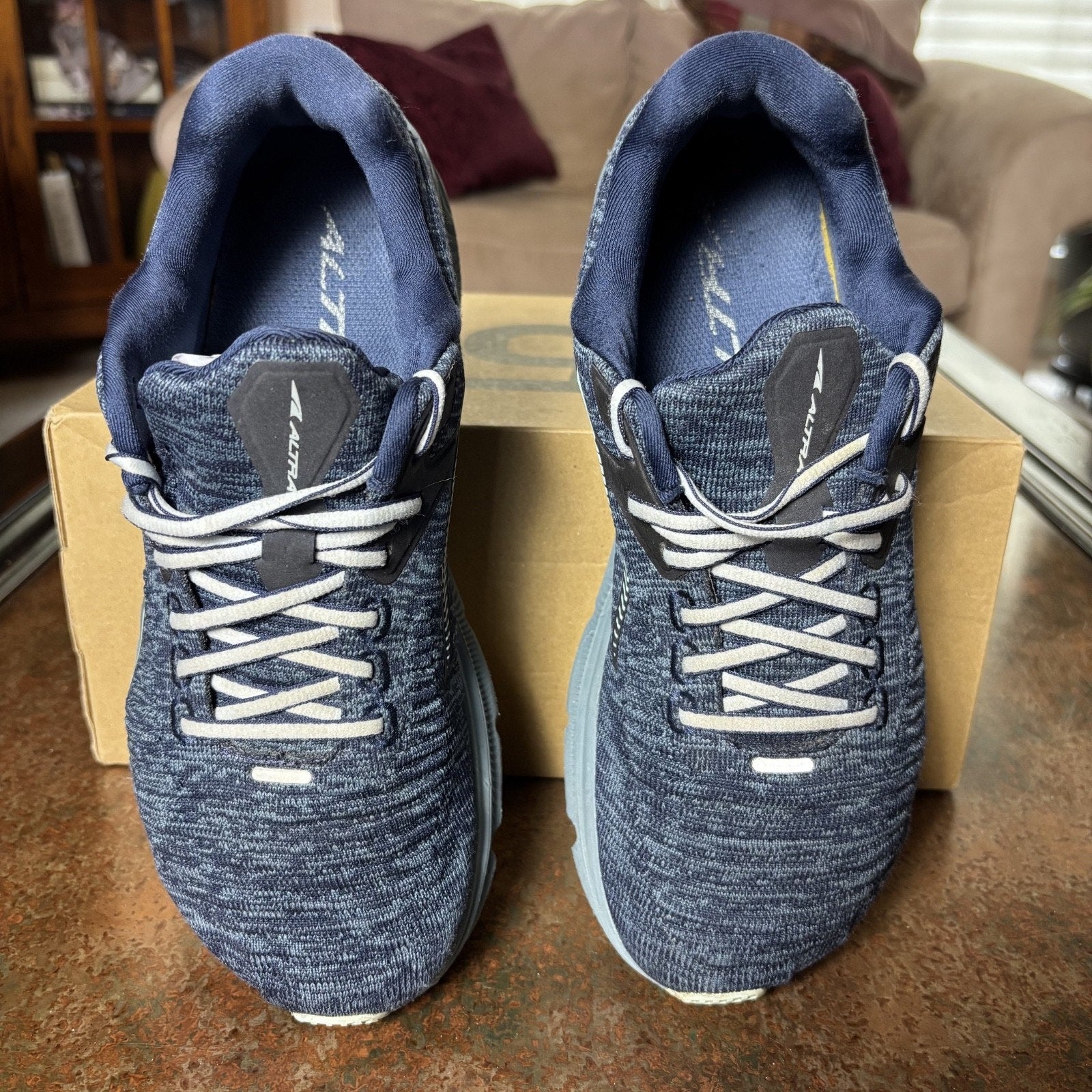 Altra Torin 5 Luxe Shoes Women's Size 8.5 Blue Road Running Zero Drop Sneakers