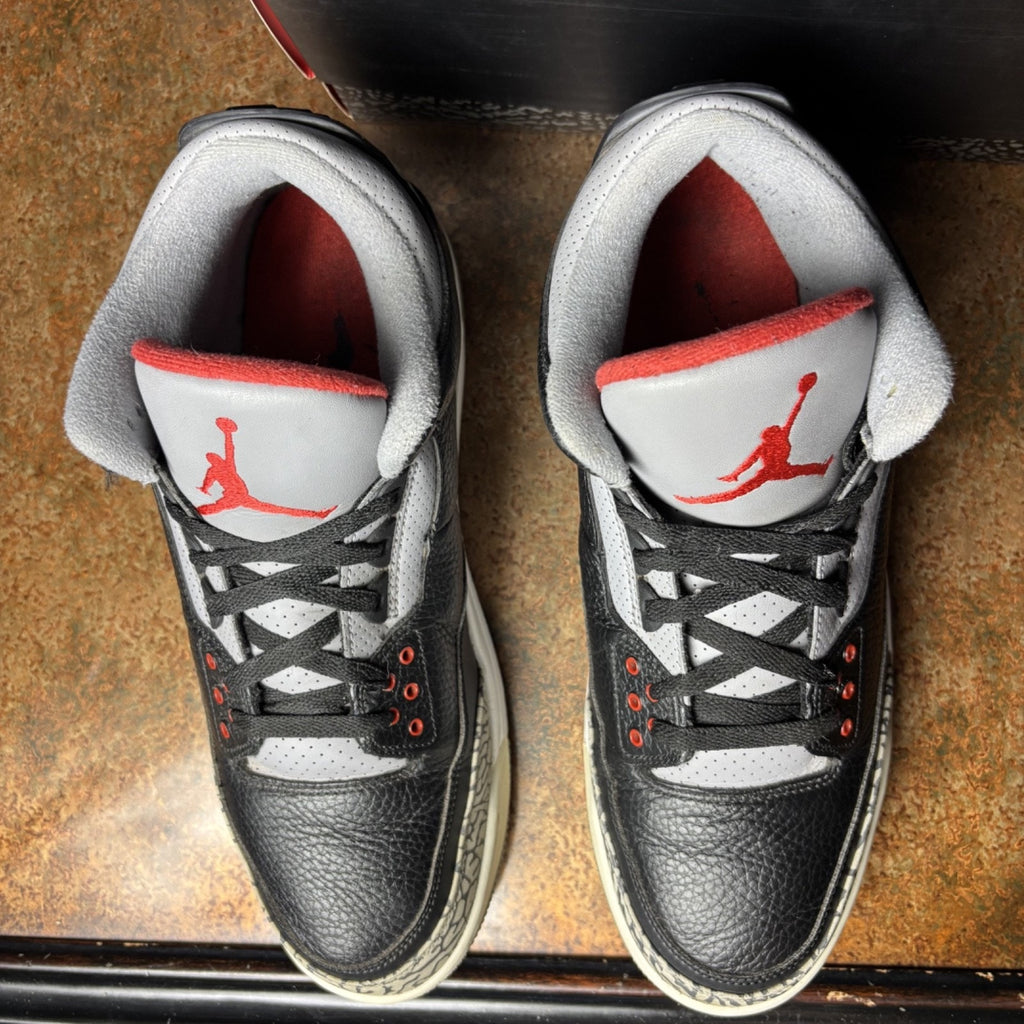 Nike Air Jordan 3 Retro Black Cement 2018 Shoes Mens 13 Casual Classic Sneakers