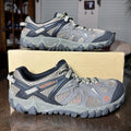 Merrell All Out Blaze Hiking Shoes Men's 9 Khaki Brown Athletic Trail Sneakers