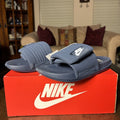 Nike Offcourt Adjust Slide Mens Size 8 Navy Blue Casual Sandals Recovery Comfort