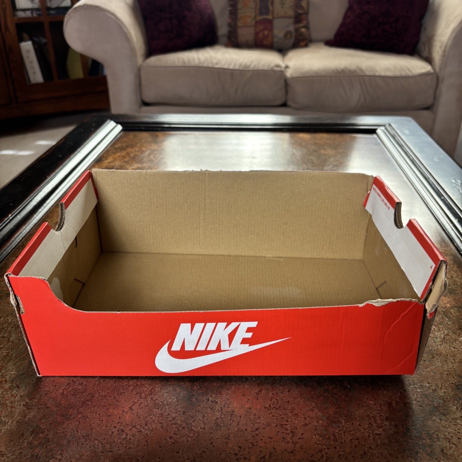 Nike Dunk Low Shoes Mens Size 8 Grey Gum Suede & Canvas Casual Lifestyle Sneaker