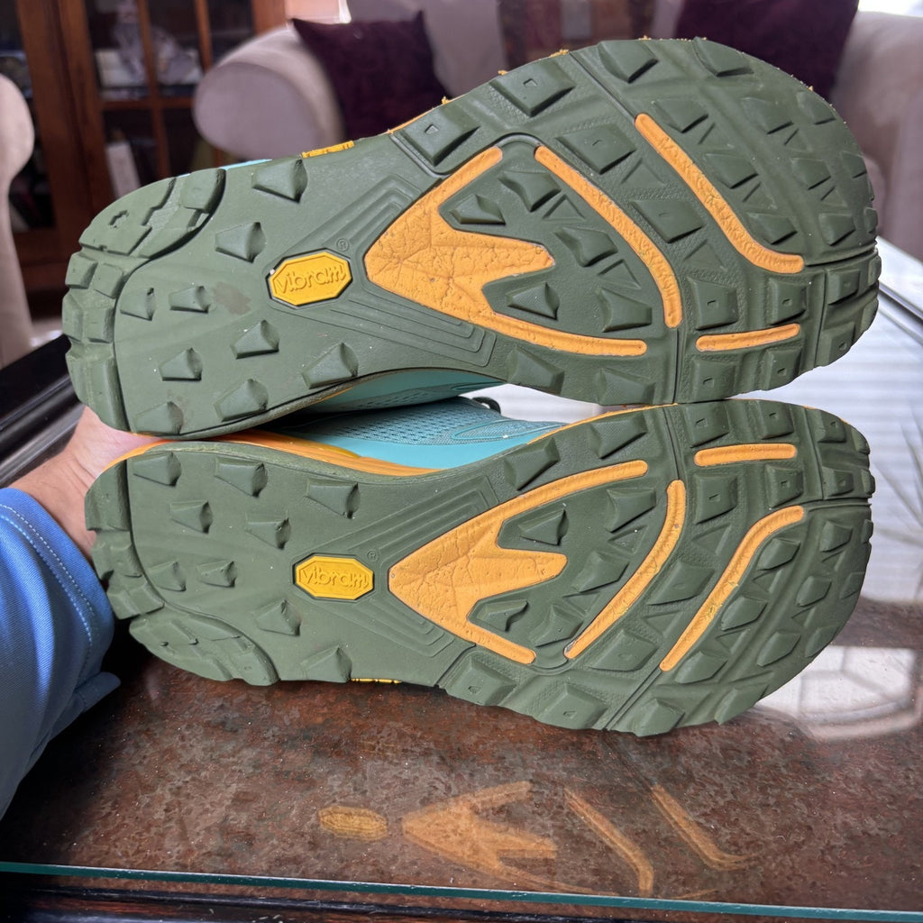 Topo Athletic Ultraventure 2 Shoes Women's Size 8.5 Green Yellow Trail Running